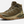 Olive green shoe with Kahaki accents and a Keen logo on the side.