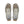 Pair of beige and brown sneakers on a white background