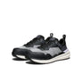 Black and gray Safety shoes on a white background