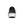 Black and white safety shoe on a white background
