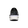 Black and white safety shoe on a white background