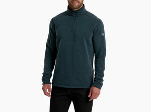 Kuhl Revel 1/4 Zip Storm Blue  Mens  (3007)
