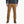 Person wearing a khaki pants and grey shirt against a white background.