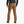 Person wearing khaki pants and a grey shirt against a white background.