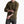 Person wearing a dark olive green long sleeve shirt with 3 buttons and grey pants against a white background.