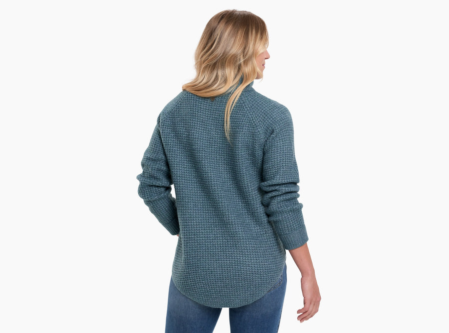 Kuhl Women's Sienna Sweater Mineral Blue