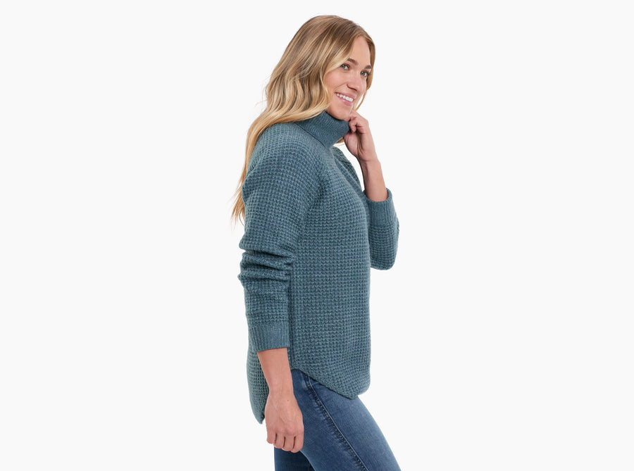 Kuhl Women's Sienna Sweater Mineral Blue