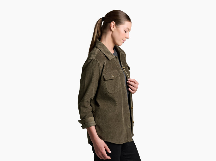 Kuhl Women's Talluda Cord Shirt Vine