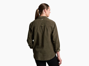 Kuhl Women's Talluda Cord Shirt Vine