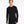 Person wearing a long sleeve black shirt that says LL Bean on the front left chest pocket side.