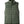 Dark green puff vest against a white background.