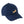 Navy blue cap with a yellow dog illustration on a white background
