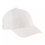 White baseball cap on a white background