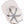 White cap with gray logo on a white background