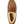 Brown shoe with white fluffy inside.