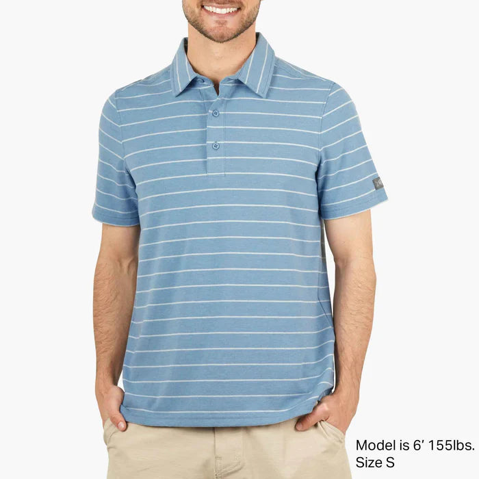 Aftco Men's Butterfish Polo Shirt