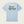 Dusty blue shirt that has a duck on the back and a brand logo for Marsh Wear.
