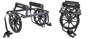 Malone Forge Bunk Style Canoe/Kayak Cart with Bike Tow Bar (MPG2123)