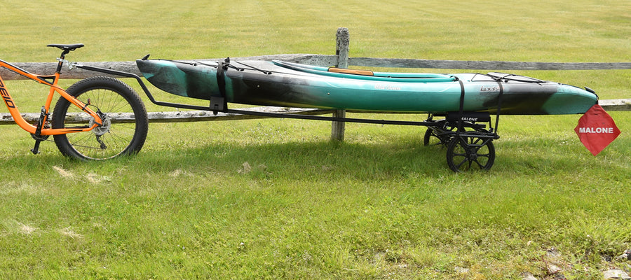 Malone Forge Bunk Style Canoe/Kayak Cart with Bike Tow Bar (MPG2123)