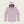 Dusty rose long sleeve shirt with a hood and a pocket on the front on an off white background