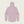 Dusty rose long sleeve shirt with a hood on an off white background