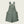 Green overalls with gold buttons on a light gray background