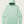 Frosty green long sleeve with a hood and a pocket on the front against a blank background