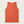 Orange tank top on a light beige background