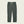 Dark grey pants with a drawstring on a beige background