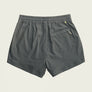 Gray shorts with a pocket on a beige background