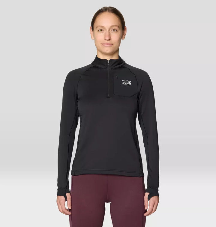 Mountain Hardwear Women's Up First Tech Fleece Quarter Zip (2114031)