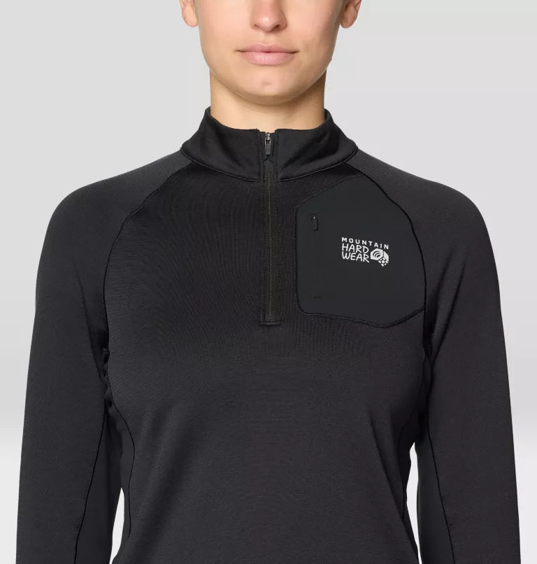 Mountain Hardwear Women's Up First Tech Fleece Quarter Zip (2114031)