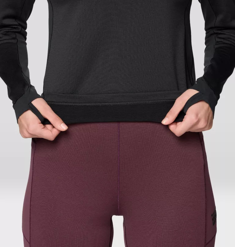 Mountain Hardwear Women's Up First Tech Fleece Quarter Zip (2114031)