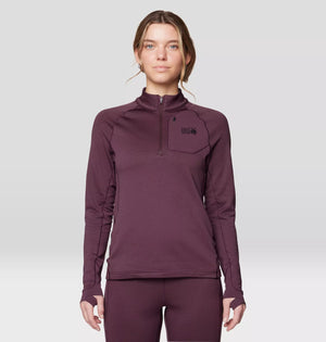 Mountain Hardwear Women's Up First Tech Fleece Quarter Zip (2114031)
