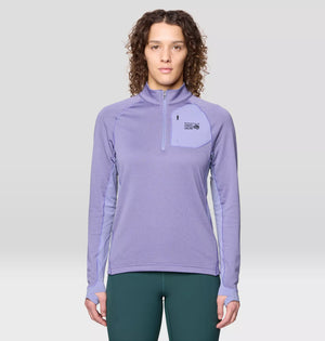 Mountain Hardwear Women's Up First Tech Fleece Quarter Zip (2114031)