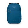 Blue Osprey backpack on a white background