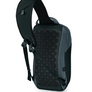 Back view of an Osprey Sling bag that is Grey and Black