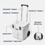 Yeti Roadie 48 - Rolling Wheeled Cooler