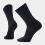 Tall black socks against a white background.
