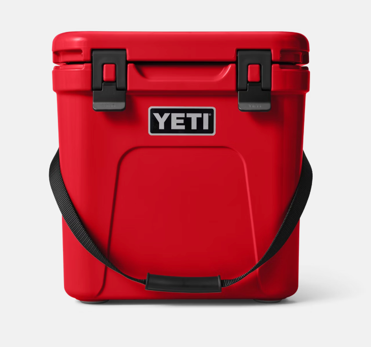 Yeti Roadie 24 vs Roadie 48 Wheeled Cooler Rescue Red & Canopy