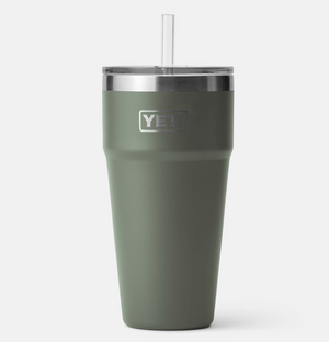 Yeti Rambler 26oz Stackable Cup with Straw Lid