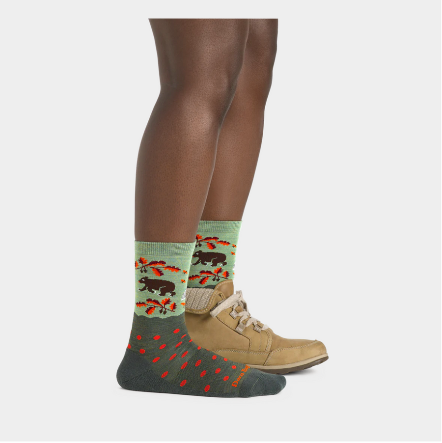 Darn Tough Women's Wild Life Crew Lightweight Lifestyle Sock (6105)