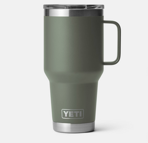 YETI Rambler 30 Oz Travel Mug with StrongHold Lid in Charcoal