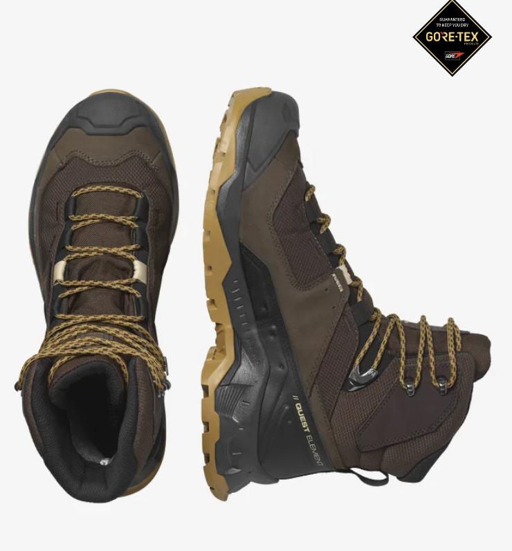 Salomon Men s Quest Element Gore Tex Leather Hiking Boots 472161 Wind Rose North Ltd. Outfitters
