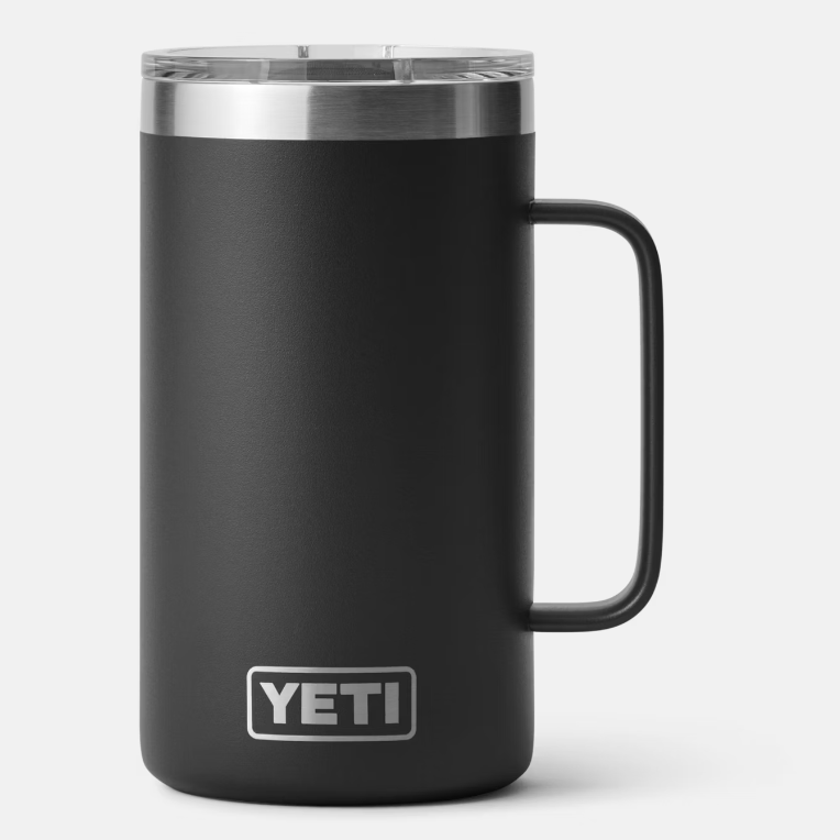 YETI Rambler 20 Oz Travel Mug Charcoal - Backcountry & Beyond