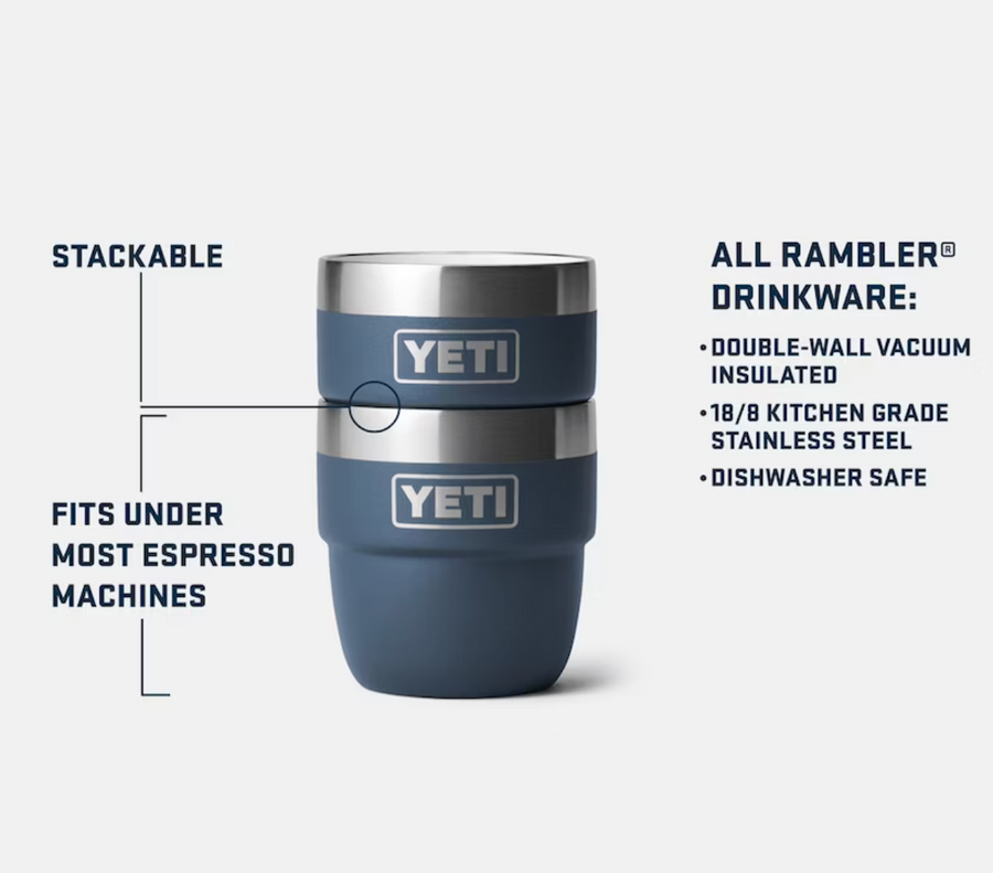 Yeti 4oz Stackable Cups (2 Pack)