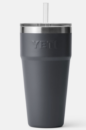 Yeti Rambler 26oz Stackable Cup with Straw Lid