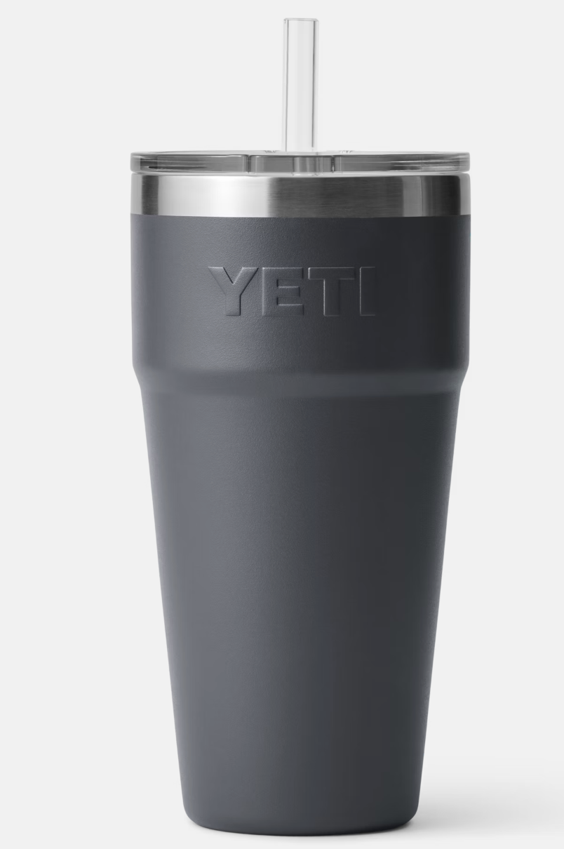 Yeti Rambler 35 oz Straw Mug - Charcoal