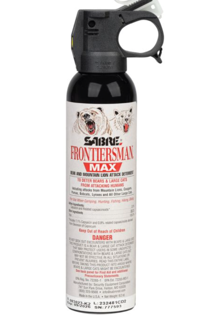 Frontiersman Bear & Mountain Lion Attack Deterrent