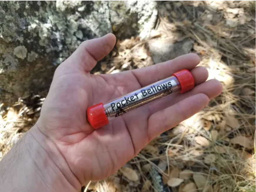 EOG Pocket Bellows Collapsible Fire Bellowing Tool